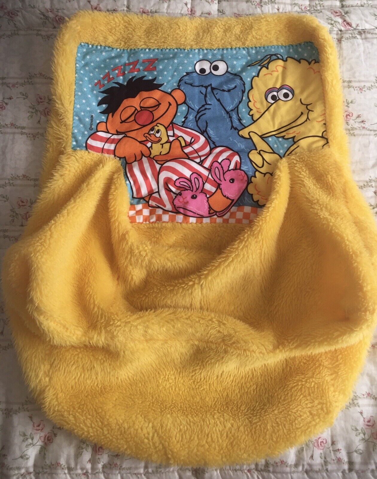 Vintage Sesame Street Kids Child Toddler Foam Plush Chair Replacement Cover! Htf