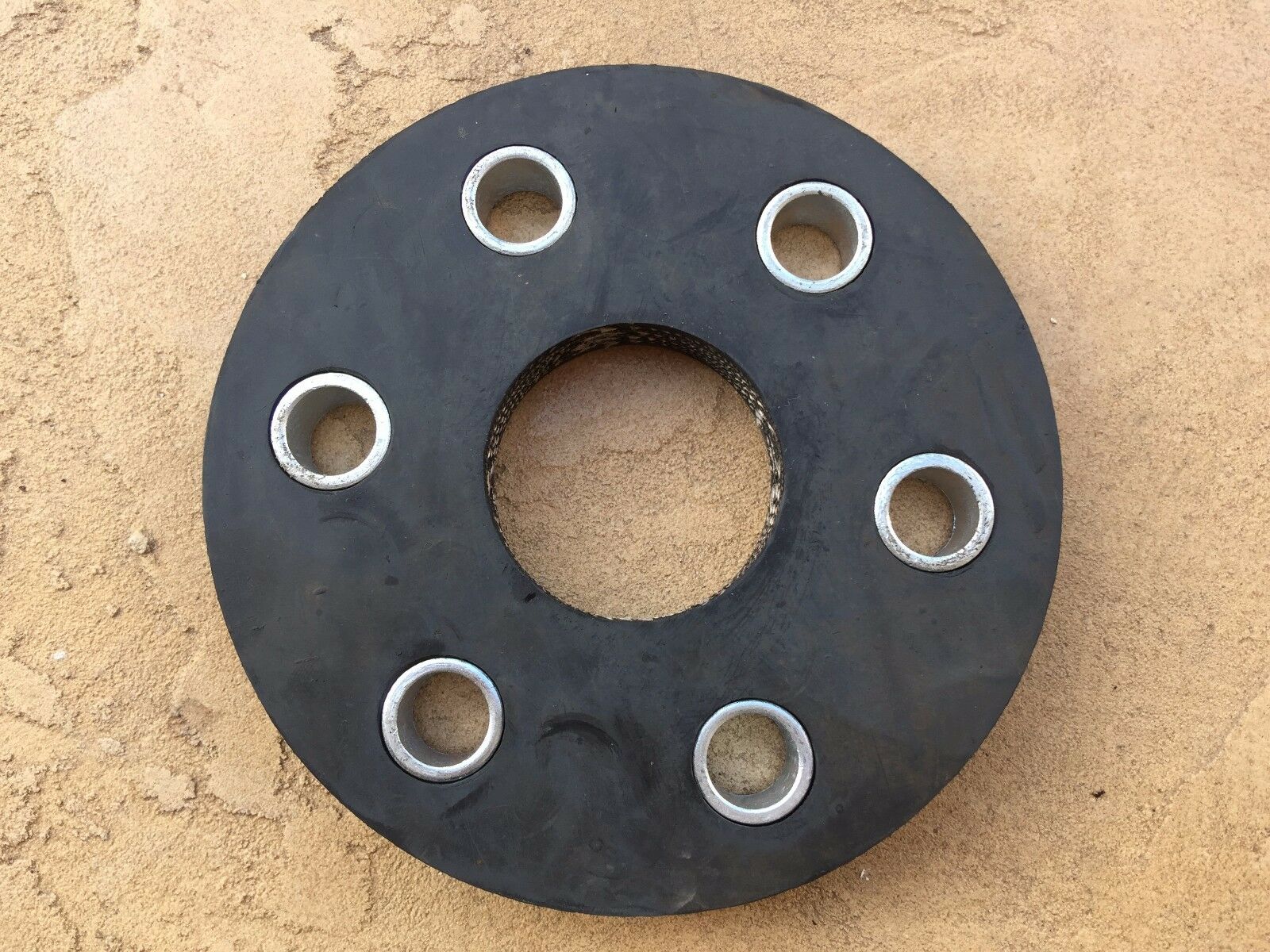New Flex Coupler Rubber Pad Disc With Spacers Installed On Free Shipping