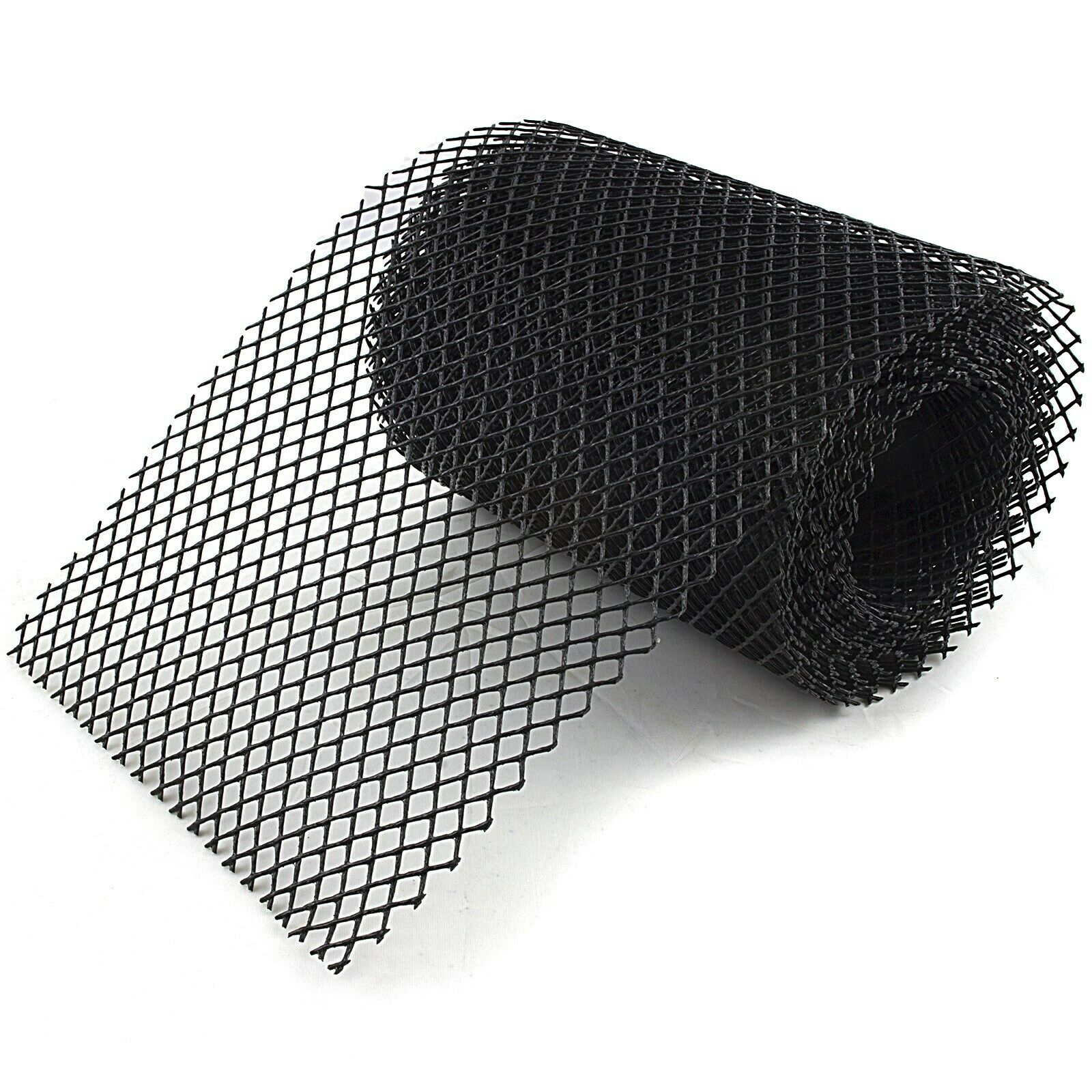 16 Ft X 6 In Gutter Guard Plastic Anti-clog Mesh Rain Protection Cover Filter