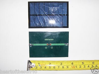 4v 150 Ma. Mini Solar Panel   Epoxy Encapsulated Virtually Indestructible .6watt