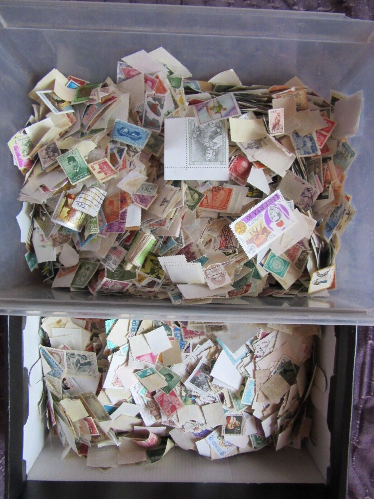 500 Pcs Lot Of Used World Stamps Off Paper - Free Shipping From Hungary