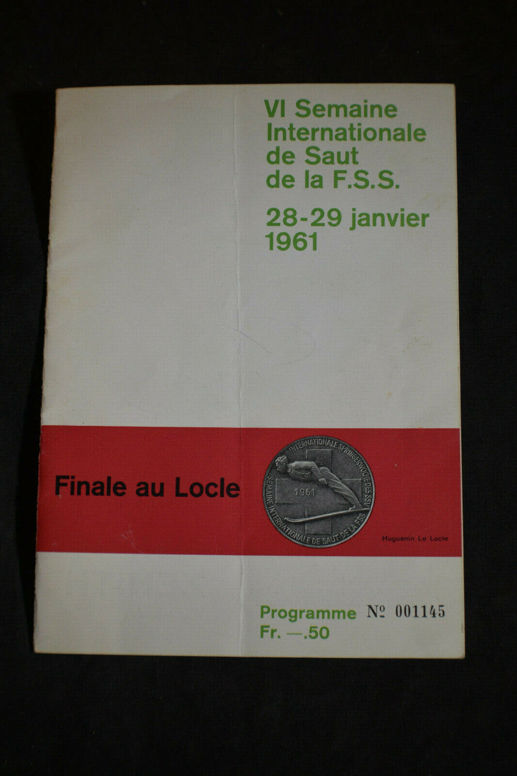 1961 Semaine Internationale De Saut De La Fss - International Ski Jump Program